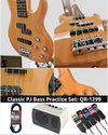 Classic PJ 4-Strings Bass Guitar Practice Set