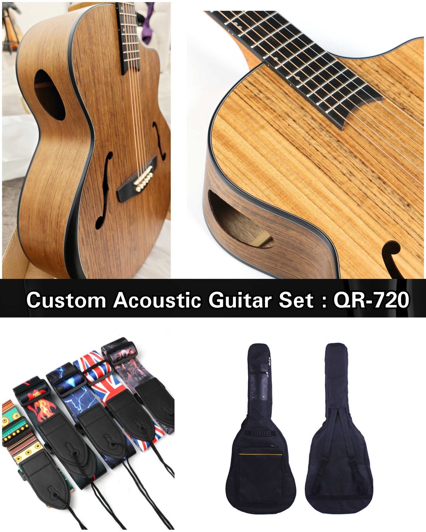Custom Acoustic FullSet Guitar