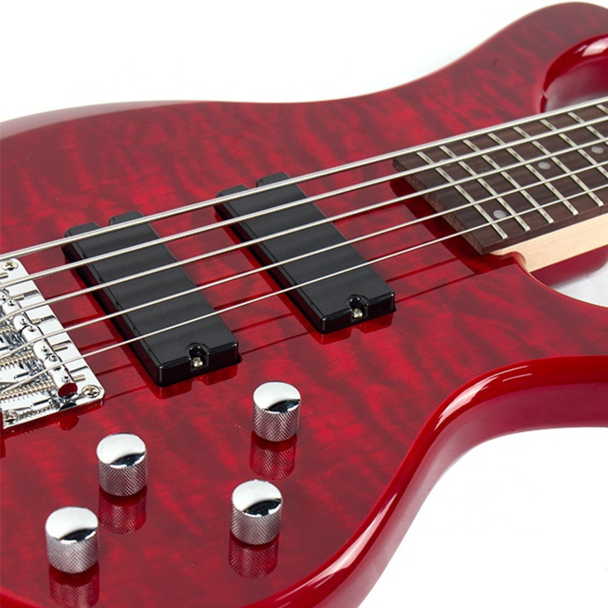 DB-120 Active Bass Guitar Red
