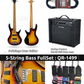 DualTone 5-Strings Bass Guitar & Amp FullSet