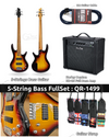DualTone 5-Strings Bass Guitar & Amp FullSet