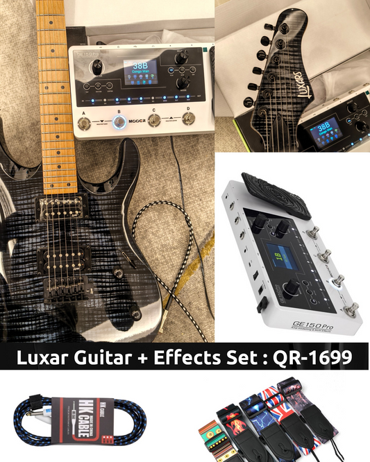 Luxar Electric Guitar & Effects Processor Set