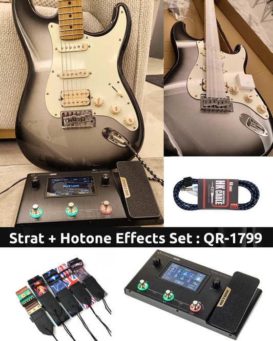 Smiger Strat Electric Guitar & Effects Processor Set