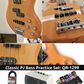 Classic PJ 4-Strings Bass Guitar Practice Set