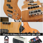 Classic PJ 4-Strings Bass Guitar Practice Set