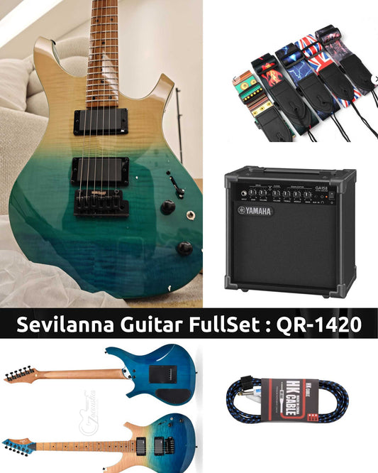 Sevilanna Electric Guitar & Amp FullSet