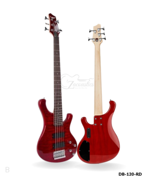 DB-120 Active Bass Guitar Red