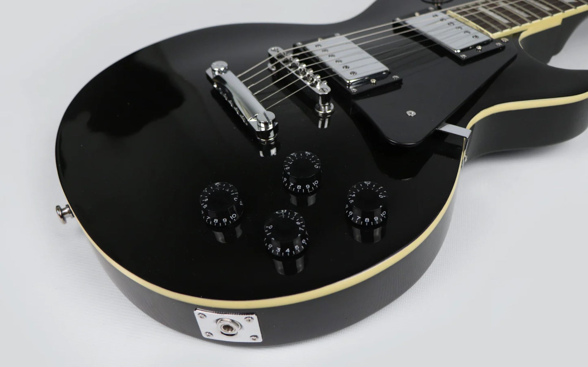 L-G9 LP-Style Electric Guitar Black - Image 2