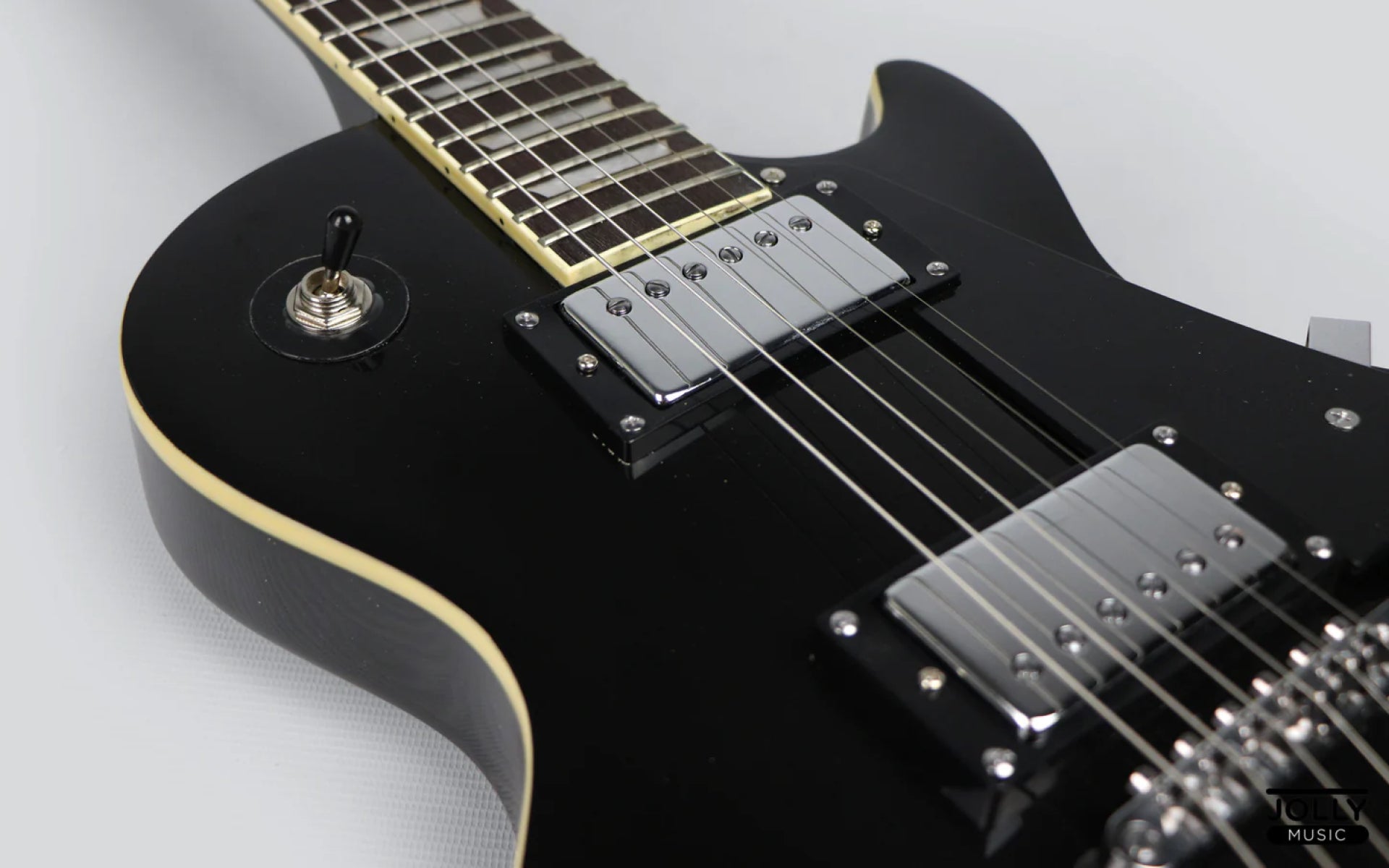 L-G9 LP-Style Electric Guitar Black - Image 10