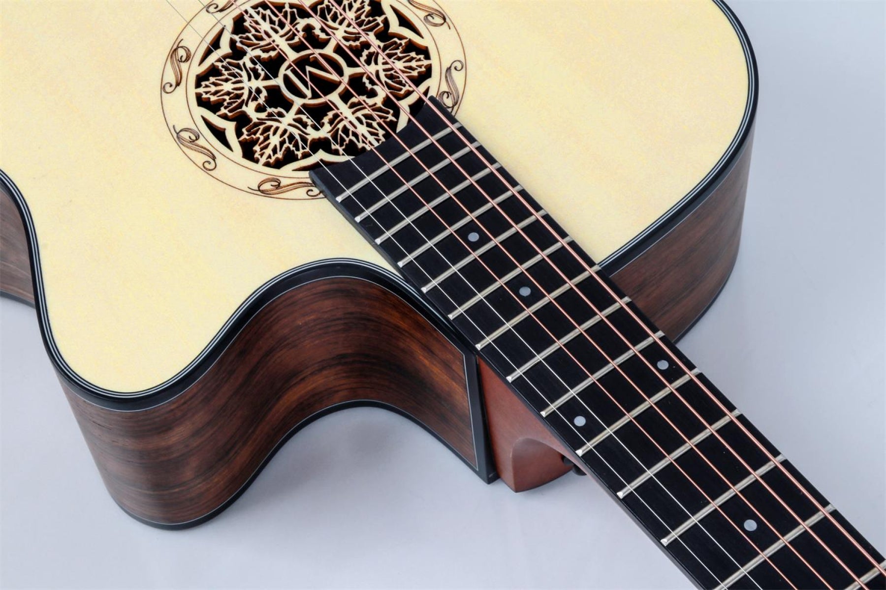 LG-07 EQ Acoustic Electric Guitar FullSet - Image 3