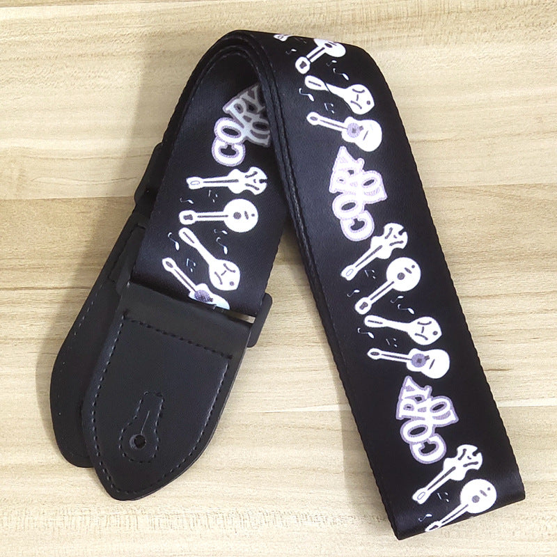 Custom Pattern Guitar Strap - Image 6